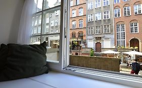 Mariacka parter w centrum historycznego Gdańska